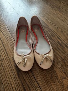 Sam Edelman Rope-Bow Ballet Flats in Light Pink